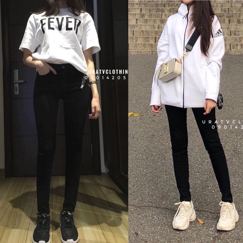 [FREESHIP - ẢNH CHÍNH CHỦ] Quần jean SKINNY DÀI trơn AS0S