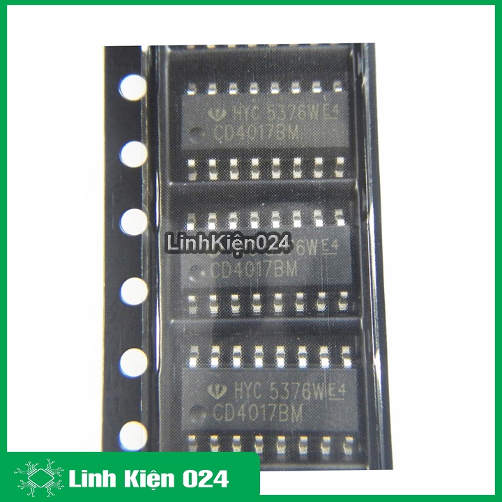 IC Đếm Thập Phân CD4017