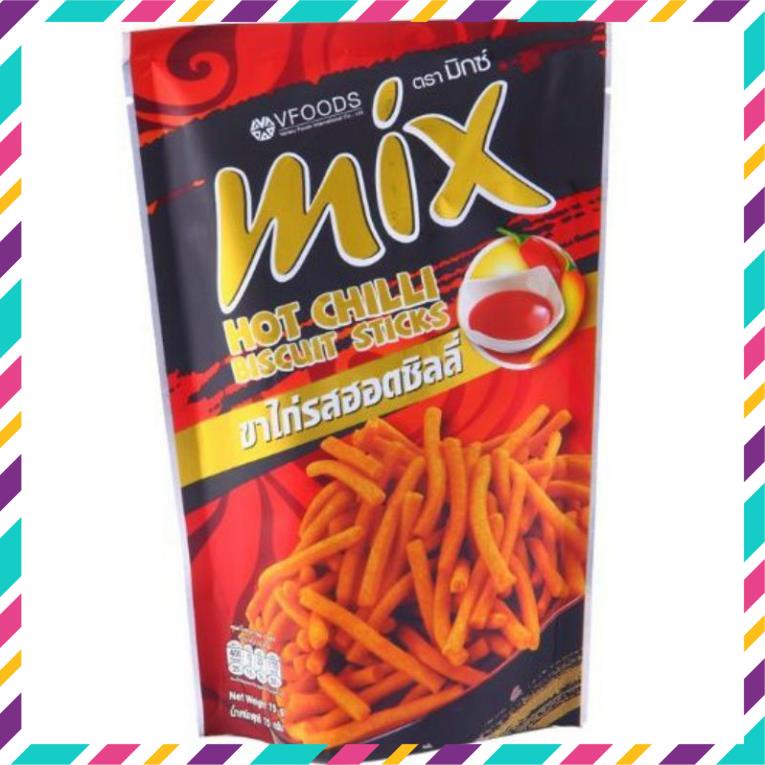 Bim Bim Mix Thái Lan Gói To 60g 💖Freeship💖 Snack Tăm Cay Thái