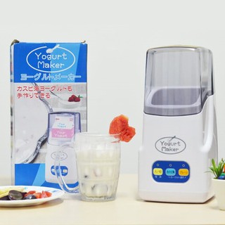MÁY Ủ SỮA CHUA 3 NÚT ( tặng kèm 1 máy matxa ion cầm tay )