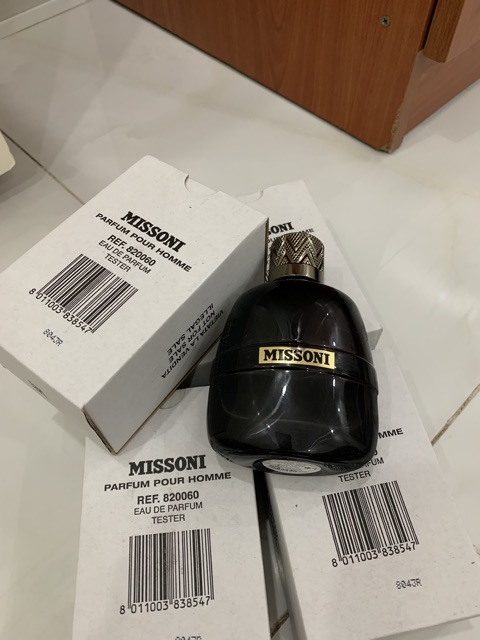 Nước hoa tester missoni parfum pour homme 100ml | Thế Giới Skin Care