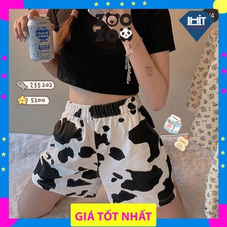 Quần short dairy cows màu bò sữa ulzzang unisex 1hit_unisex