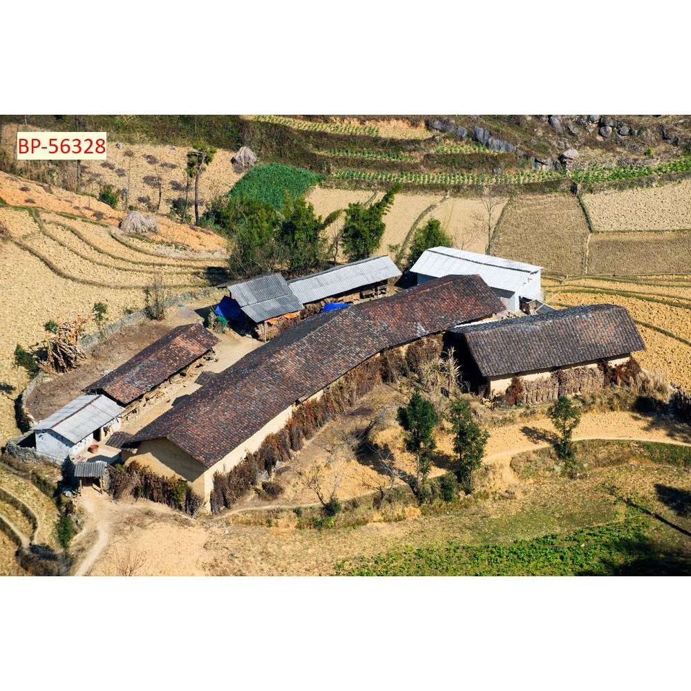 Tranh dán tường PHONG CẢNH VIỆT NAM vùng núi, biển 3D Chất liệu lụa 3D, xé không rách, lau chùi thoải mái