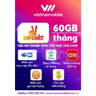 Sim Chất Vietnamobile. Online Thảnh Thơi Vừa Học Vừa Chơi