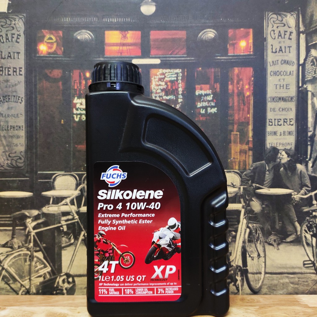 Nhớt Fuchs Silkolene Pro 4 10w40 UK