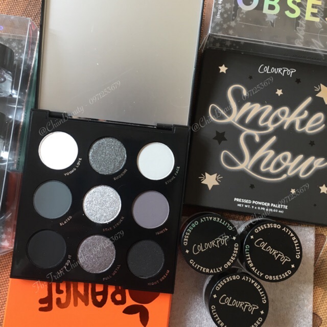 Có sẵn có Bill - Bảng Phấn mắt Colourpop Blowin Smoke