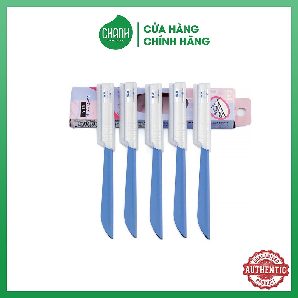 Set 5 dao cạo KAI có lớp bảo vệ hàng Nhật