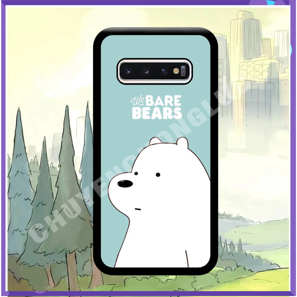 [HOT]  ỐP LƯNG SAMSUNG S8 S8PLUS S9 S9PLUS S10 S10PLUS NOTE8 NOTE9 - ỐP LƯNG BTS BAREBEAR VIỀN DẺO LƯNG CỨNG