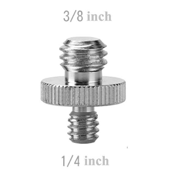 ❤️ SALE SẬP SÀN ❤️ Đầu chuyển INOX lỗ vít 1/4 sang chân vít 3/8 2 CHIỀU