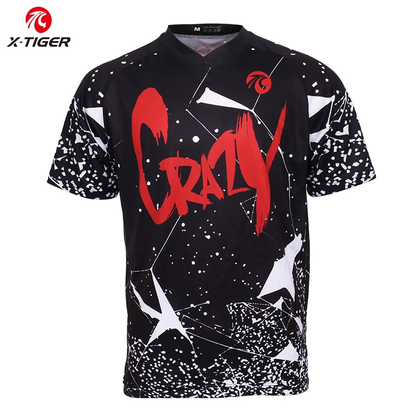 Áo Thun Jersey Đạp Xe Thể Thao X-TIGER Thoáng Khí Thời Trang Cho Nam