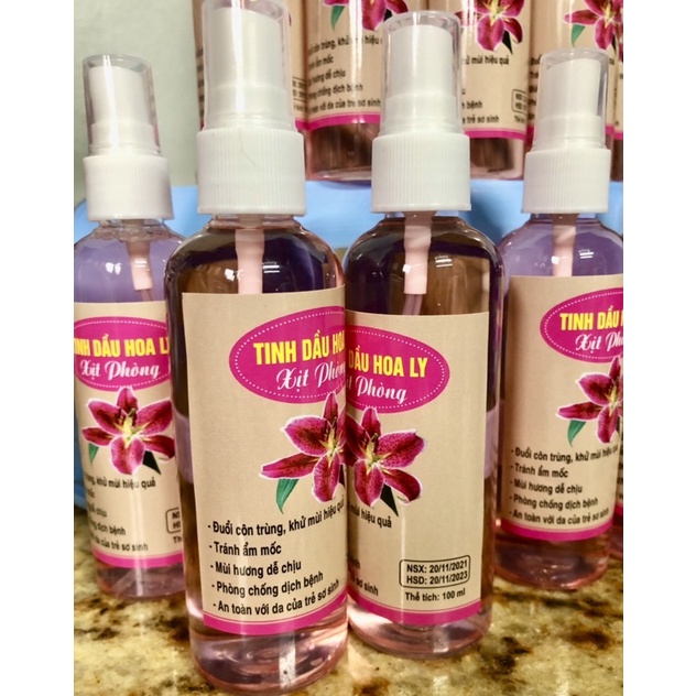 Sịt thơm phòng hương hoa ly siêu thơm 100 ml