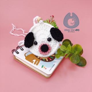 Túi tỏi tránh vía cho bé (Hình Cún)