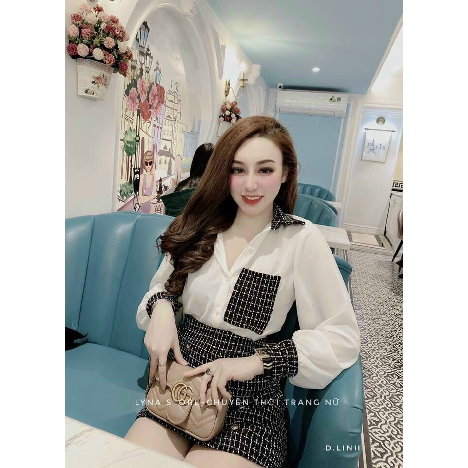 Sét Dạ Chân Váy Sơ Mi | BigBuy360 - bigbuy360.vn