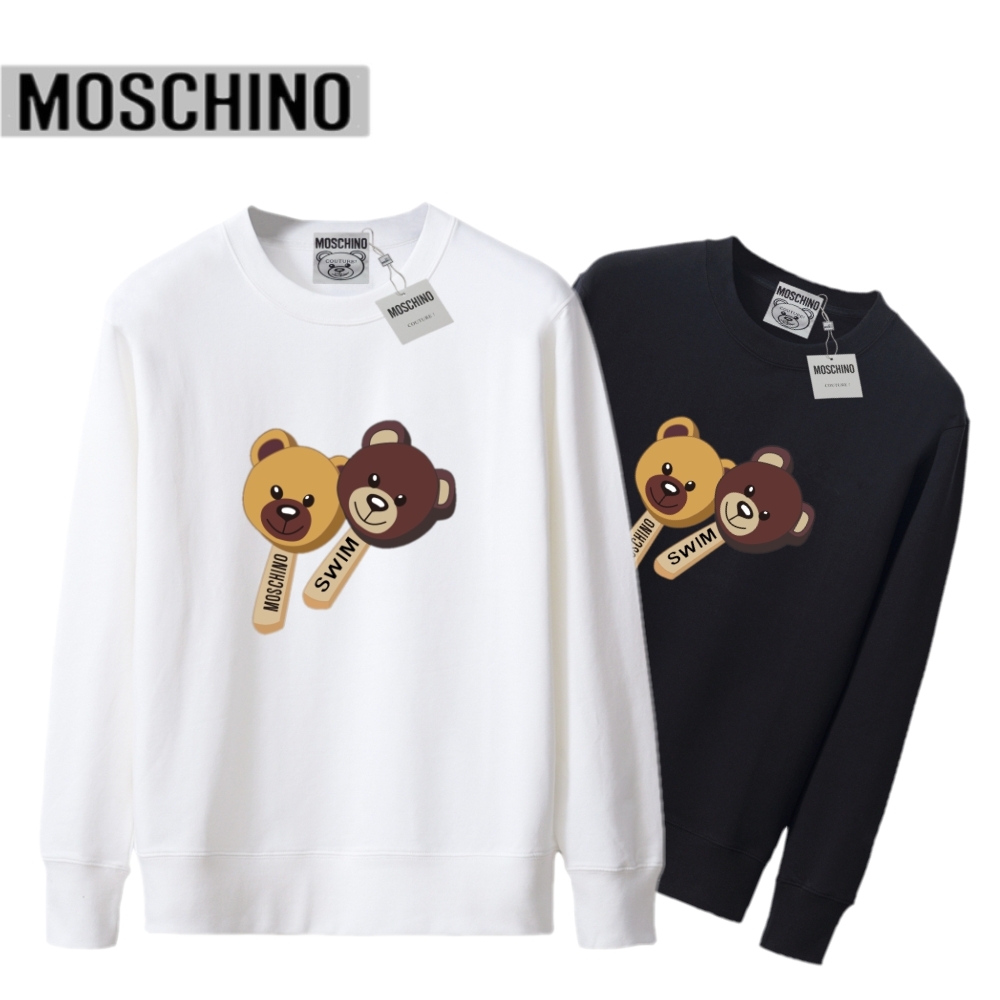 Áo Hoodie Dài Tay In Chữ Moschino C09342