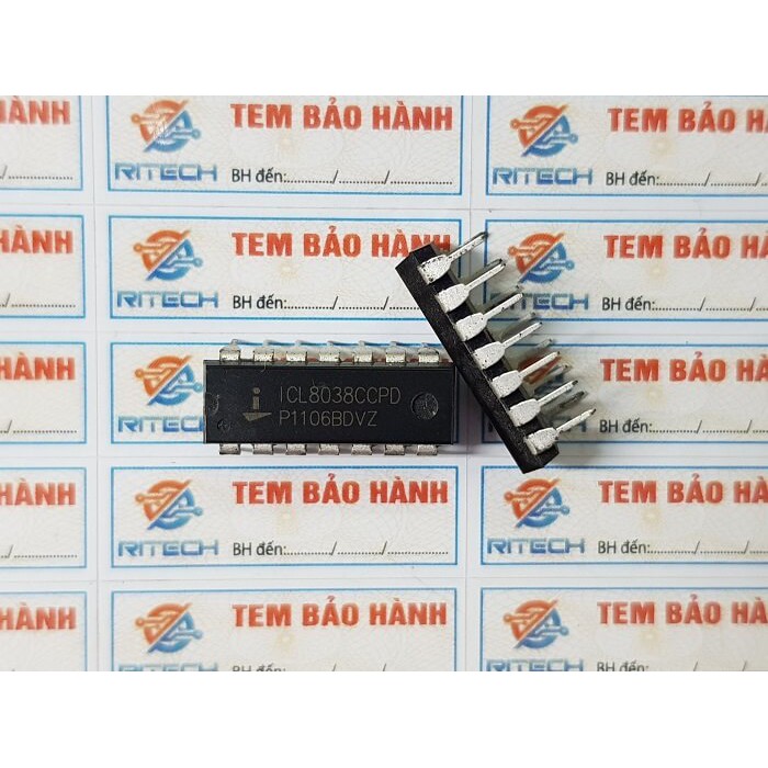 [Combo 3 con] ICL8038CCPD, ICL8038 IC Tạo Xung DIP-14