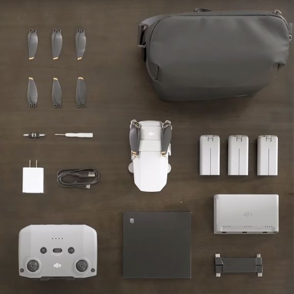 Combo Flycam DJI Mavic Mini 2 3 Pin Chính Hãng, Bay Xa 10KM Tặng Kèm Thẻ Nhớ 64GB Extreme Pro Tốc Độ Đọc Lên Tới 90 MB/S