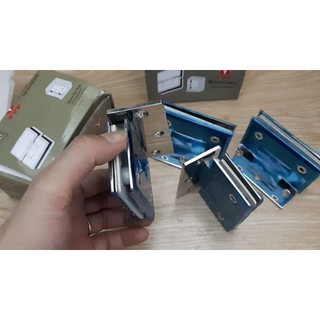 Bản Lề Cabin 90 Tường Kính Lệch VVP