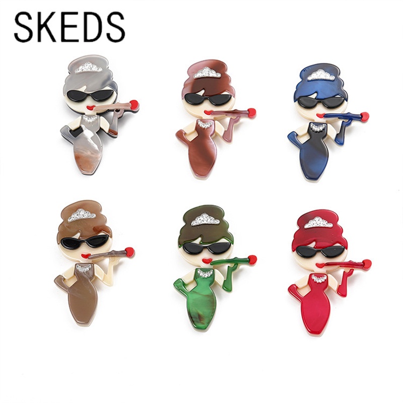 Ghim Cài Áo Hình Tròn Thời Trang Nữ Tính