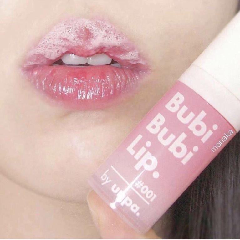 Tẩy Tế Bào Chết Môi Sủi Bọt Unpa Bubi Bubi Bubble Lip Scrub