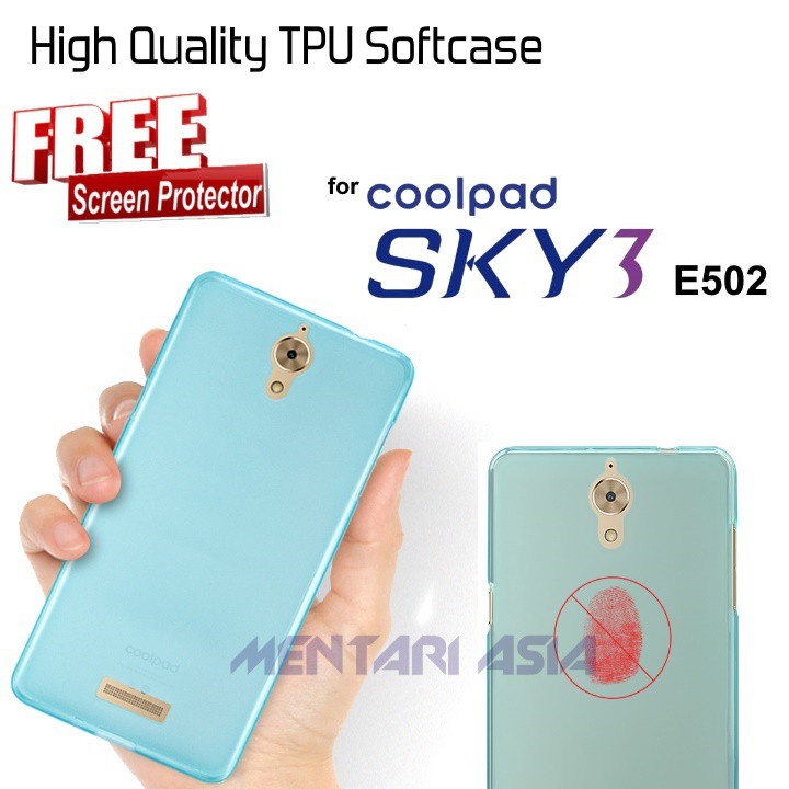 Ốp Lưng Mềm Chất Lượng Cao Cho Coolpad Sky 3 E502 (+ Free Sp)