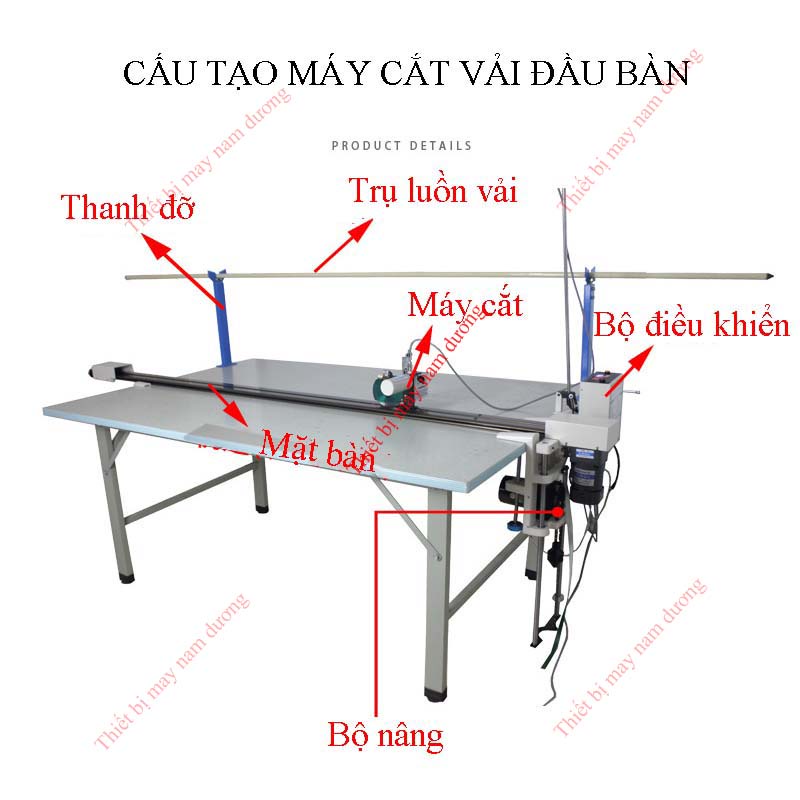 Máy cắt vải đầu bàn tự động > Máy cắt vải đầu bàn tự động nâng hạ