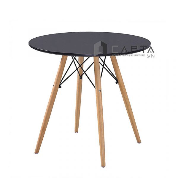 Bàn cafe tiếp khách DSW 80 cm giá rẻ hiện đại TE DSW-08W