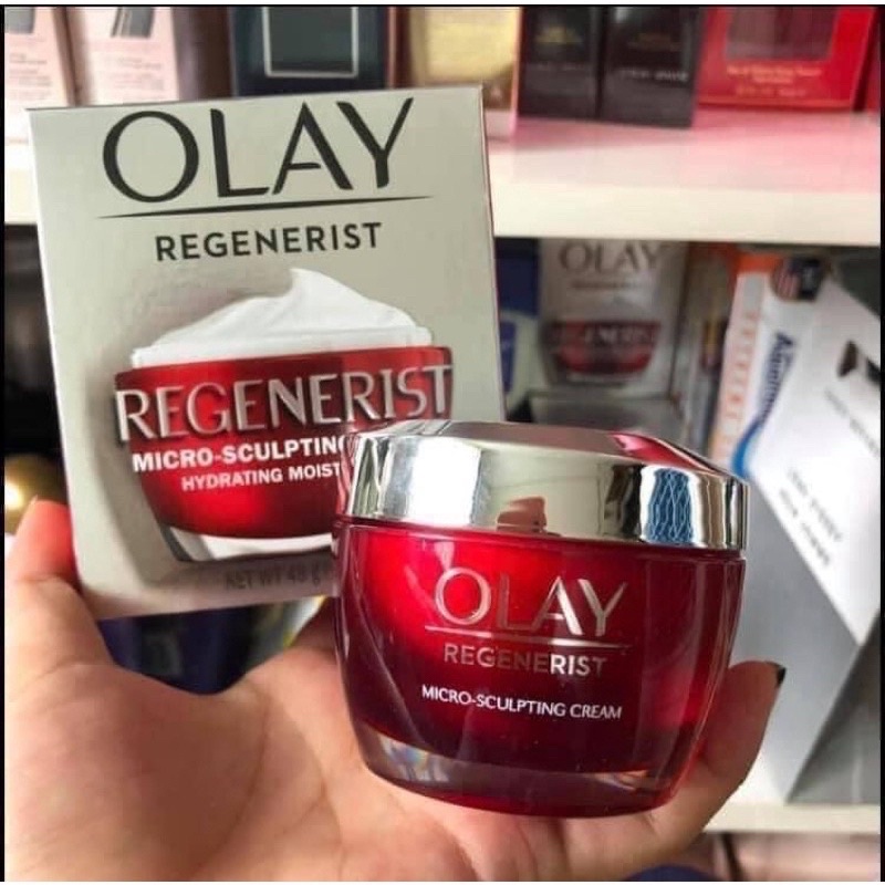 Kem Olay Mỹ Dưỡng Ẩm Chống Lão Hóa Olay Regenerist Micro-Sculpting Cream Face Moisturizer Mỹ