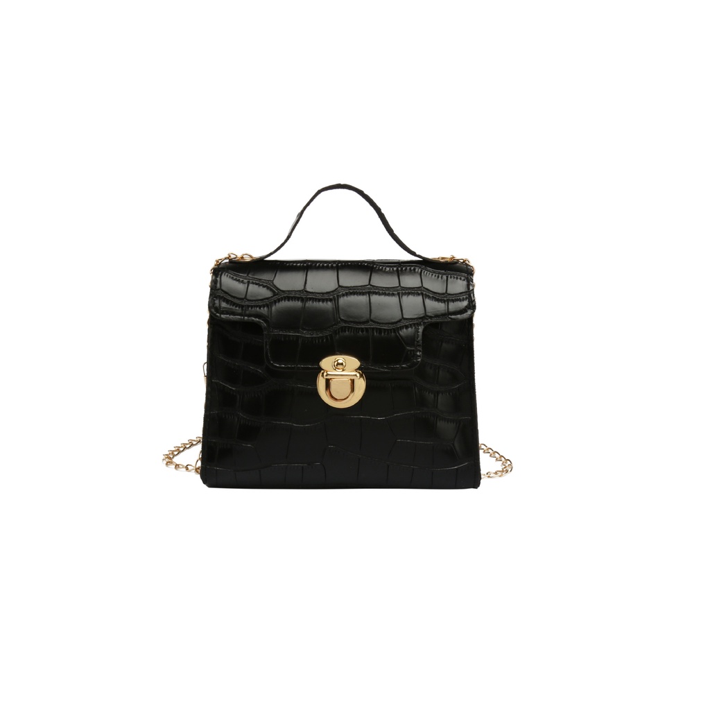 Túi Xách Mỹ Phẩm Hình Phong Bì Đá Màu Đỏ 2021 Cho Nữ