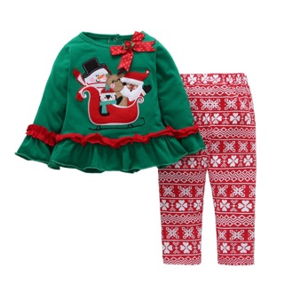 Set noel/christ mas cho bé gái