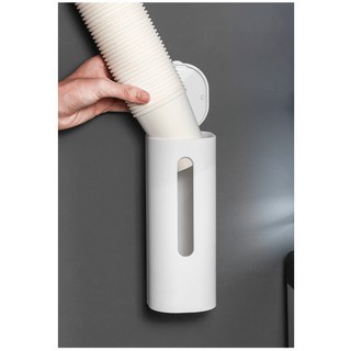 Dụng Cụ Treo Tường Có Nắp Đậy Đựng Ly Giấy, Cốc Giấy Tiện Lợi 22x9x9cm