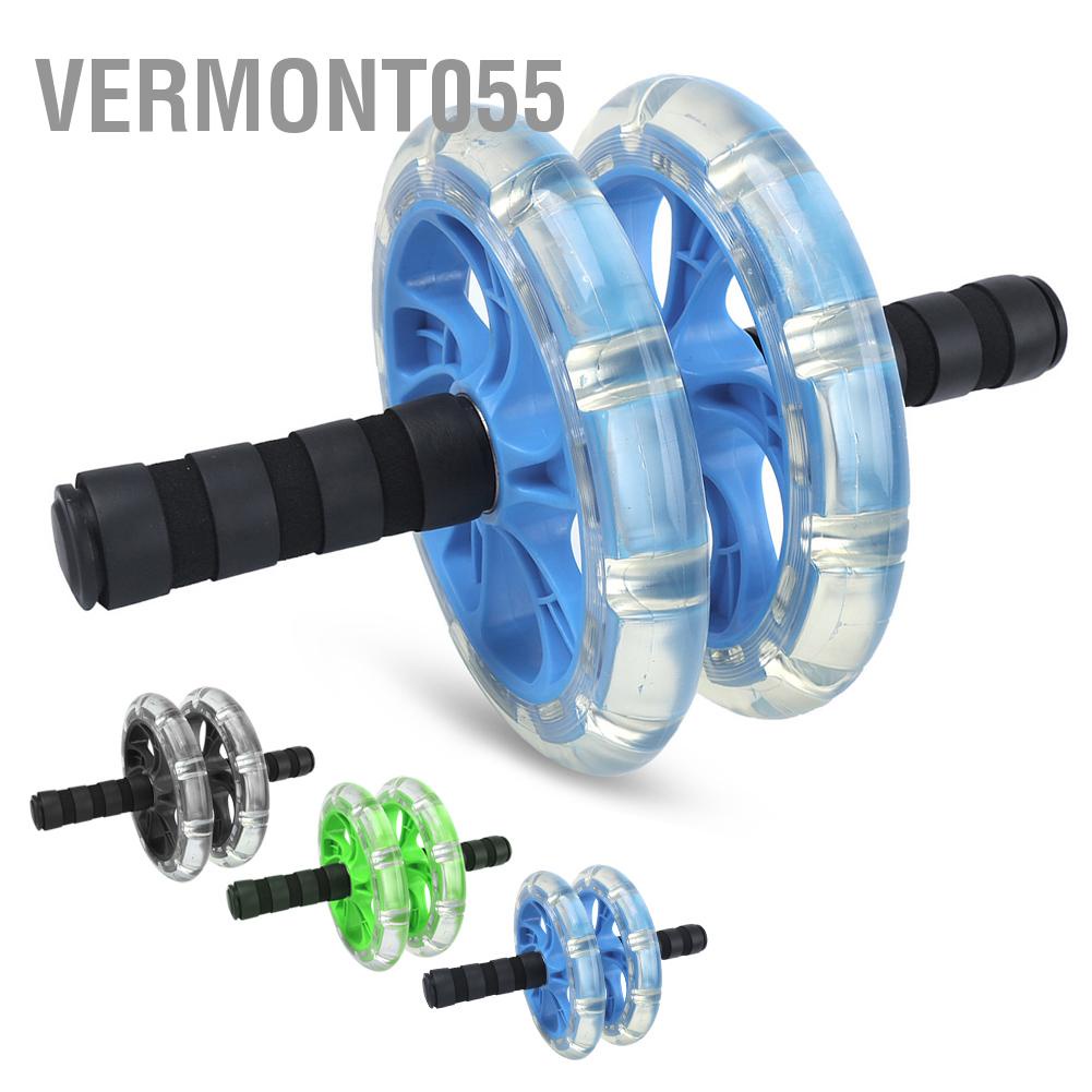 Có thể bán buôn Con lăn tập thể dục với vòng bi Tập Máy cơ bụng Kéo dây đeo Thiết bị luyện trong nước thao Giảm béo Vòng eo Vermont055 Hàng giao ngay