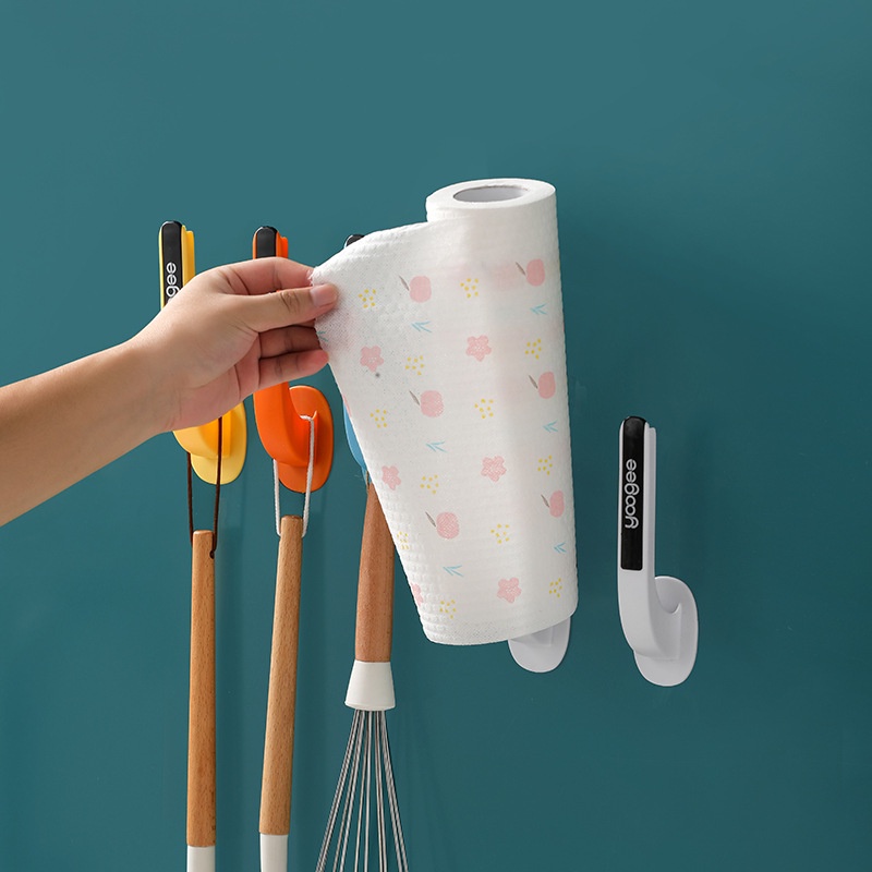 2 Cái!!!Móc Treo Đồ Hình Chữ L Gắn Tường Đa Năng Không Để Lại Dấu Vết