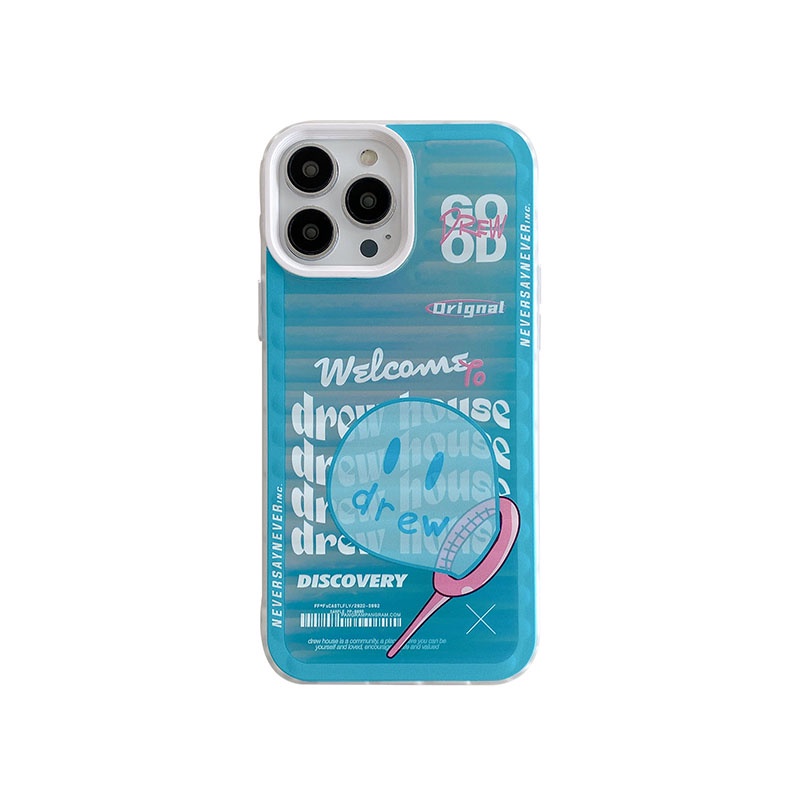 Ốp Điện Thoại In Hình Mặt Cười Màu Gradient Sang Trọng Cho iphone 13 Pro Max i13 13pro 11ProMax i11 X XR Xs Max 12Pro 12 Pro Max