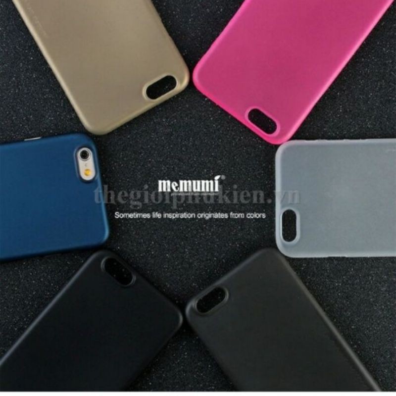 Ốp lưng Memumi siêu mỏng iPhone 6/6s/6 plus/6s plus chính hãng.