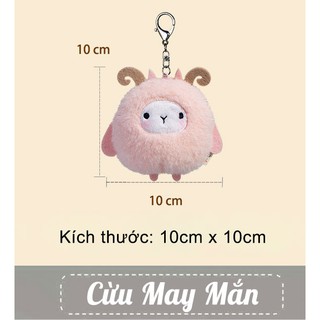 Móc Khóa Cừu May Mắn