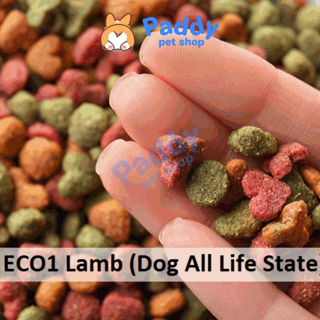 [10kg] Hạt Cho Chó Mọi Lứa Tuổi Hữu Cơ Natural Core ECO1 Vị Cừu