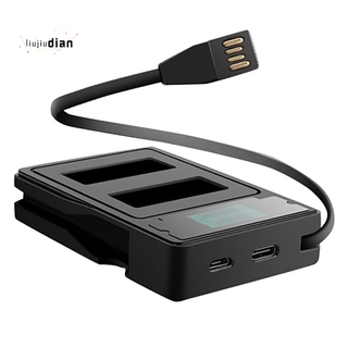 Bộ Sạc Pin Máy Ảnh Gopro Hero 9 Với Màn Hình Lcd