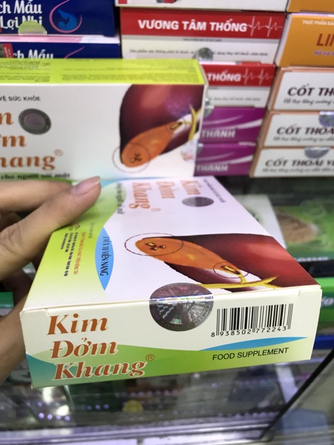 KIM ĐỞM KHANG hỗ trợ điều trị sỏi mật, phục hồi chức năng gan