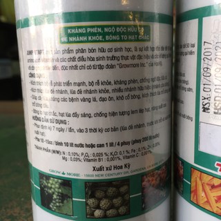 Phân bón lá Grow More Jump Start Super Thrive (chai500ml)