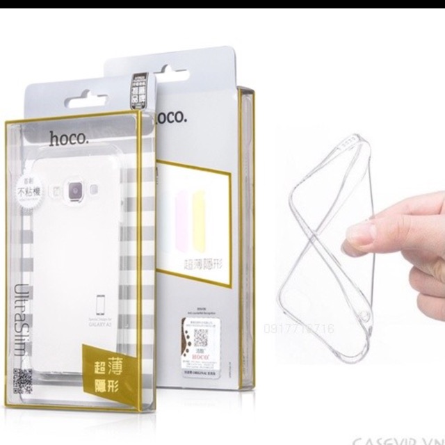 Ốp dẻo trong samsung j7 chính hãng hoco
