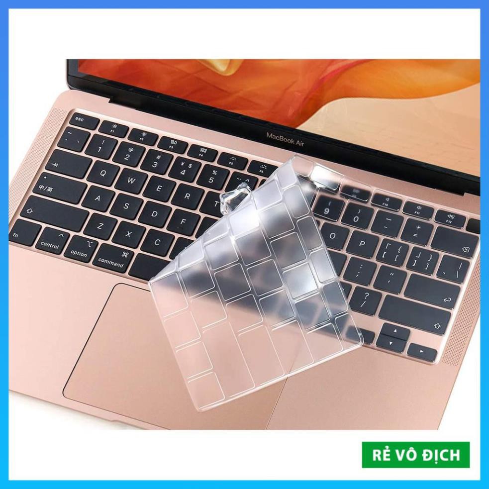 [Rẻ Vô Địch] Miếng Lót, Phủ Bàn Phím Silicon Macbook Air 13" (2020-2021) Model A2179 , A2337