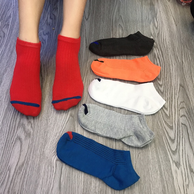 [Mã SKAMLTSM9 giảm 10% đơn 99K] [ẢNH THẬT] Tất lười đi giày thể thao đủ màu dày dặn đi giày thể thao