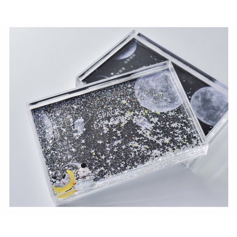 Khung ảnh chất lỏng cát lún phi hành gia để bàn - Khung ảnh tuyết nổi nhà du hành vũ trụ decor phòng siêu đẹp