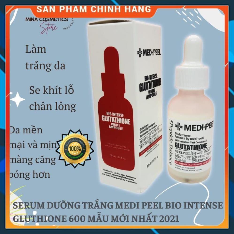 Tinh chất trắng da MEDI PEEL Serum Gluthione 600 White Ampoule sản phẩm dành cho SPA cao cấp !