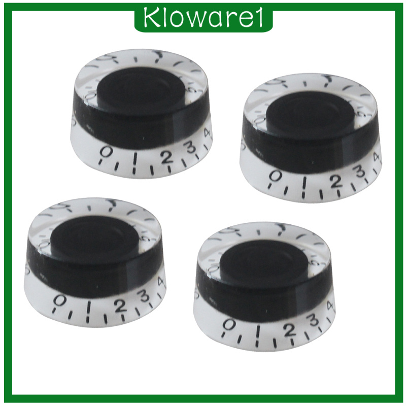 [KLOWARE1]4x Electric Guitar Control Knobs Volume & Tone Fits for LP Electric Guitar