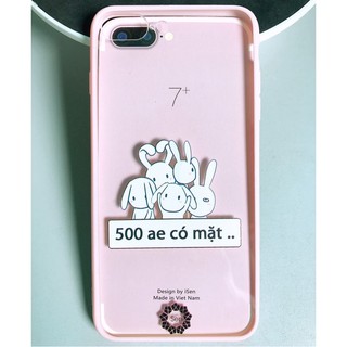 ỐP LƯNG IPHONE 7 PLUS/ 8 PLUS IN HÌNH CÁ TÍNH ISEN - MAU 062