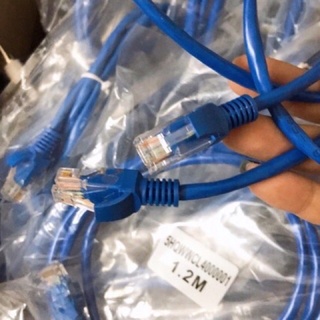 Dây Mạng 1.2m Đúc Sẵn 2 Đầu ( Hàng Chuẩn Bóc Modem ra )