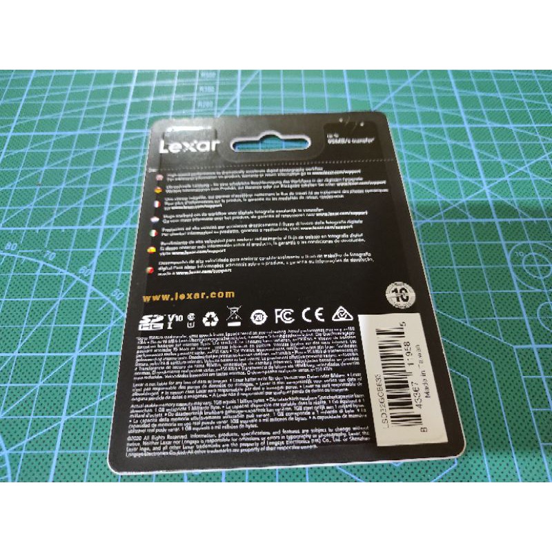 Thẻ Nhớ Sd Lexar 32gb Class 10 95mbps 633x 1 Năm Cho Máy Ảnh Dslr