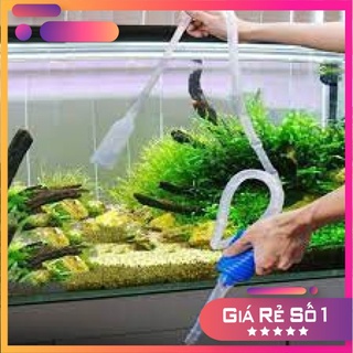 Bơm Tay Thay Nước Bể Cá Tiện Lợi-Dụng Cụ Vệ Sinh Bể Cá