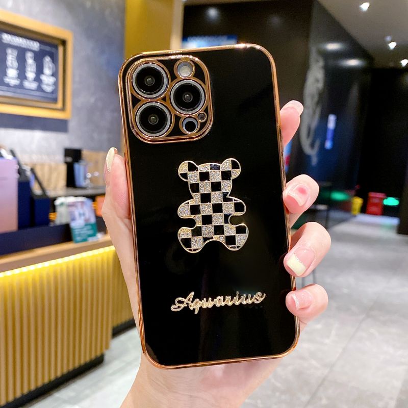 Ốp Điện Thoại Hình Thiên Nga Và Gấu 3D Cho Huawei MATE 30 40 50 Pro P40 50 Pro